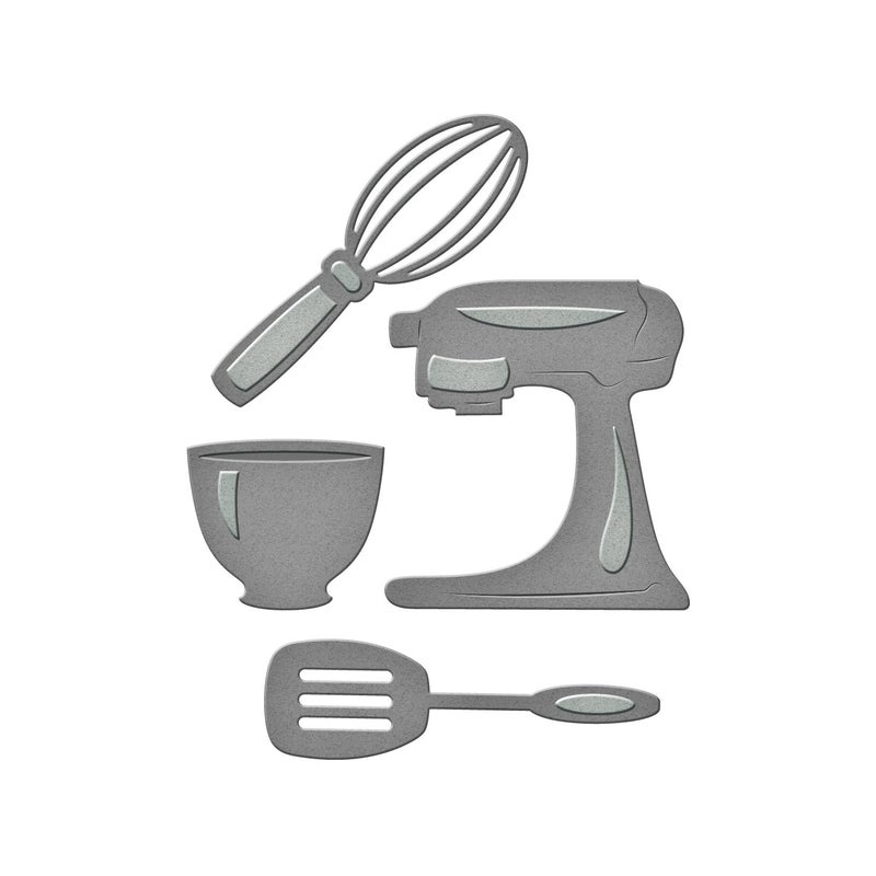 سبيلبايندرز S2206 شكل الطهي شكلية قواطع DLites رمادي