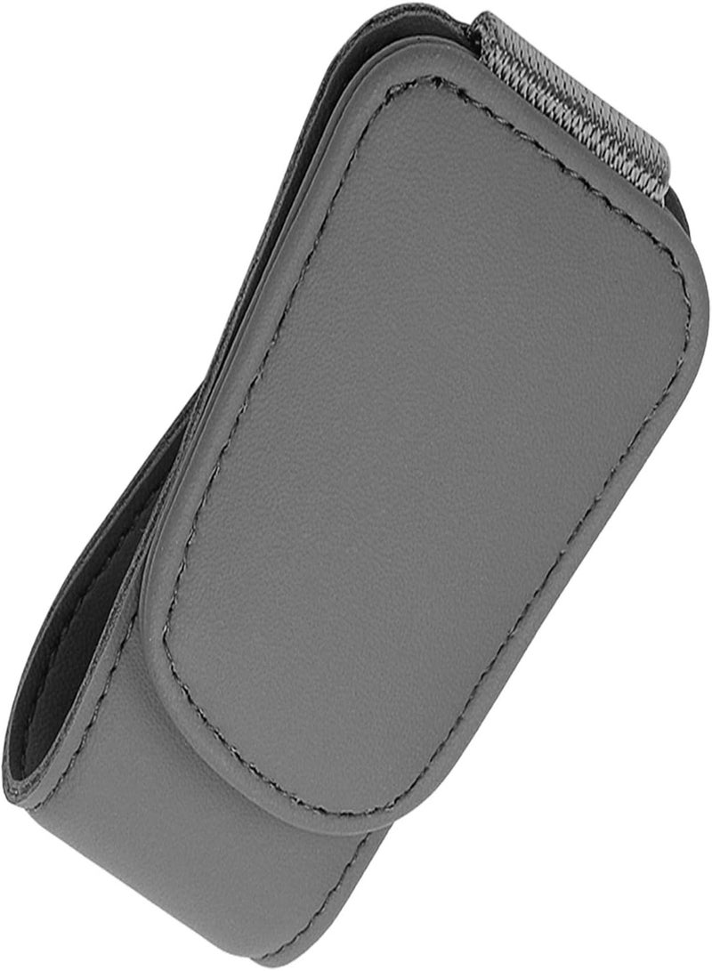 GGOOT Sunglass Holder For Car | Car Glasses Holder Universal,Universal Sunglass Holder For Car Leather Eyeglasses Hanger And Ticket Card Clip Eyeglasses Mount For Car Accessories  - Image 4
