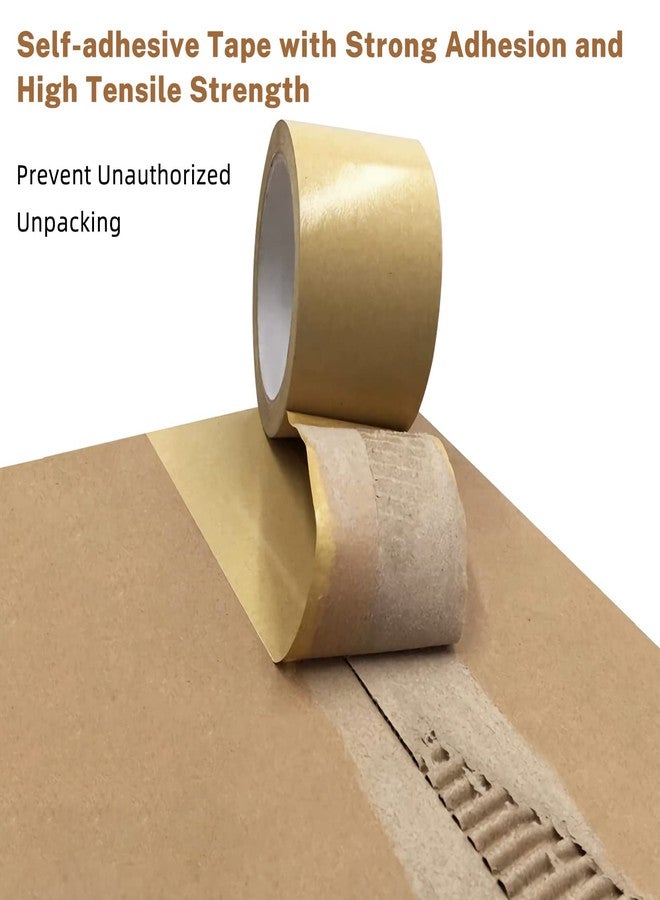 TooCust Kraft Paper Tape Self Adhesive,2" X55YD,Brown Paper Tape, Biodegradable Brown Packing Tape,Paper Packing Tape with Strong Adhesive,1 Roll - Image 5