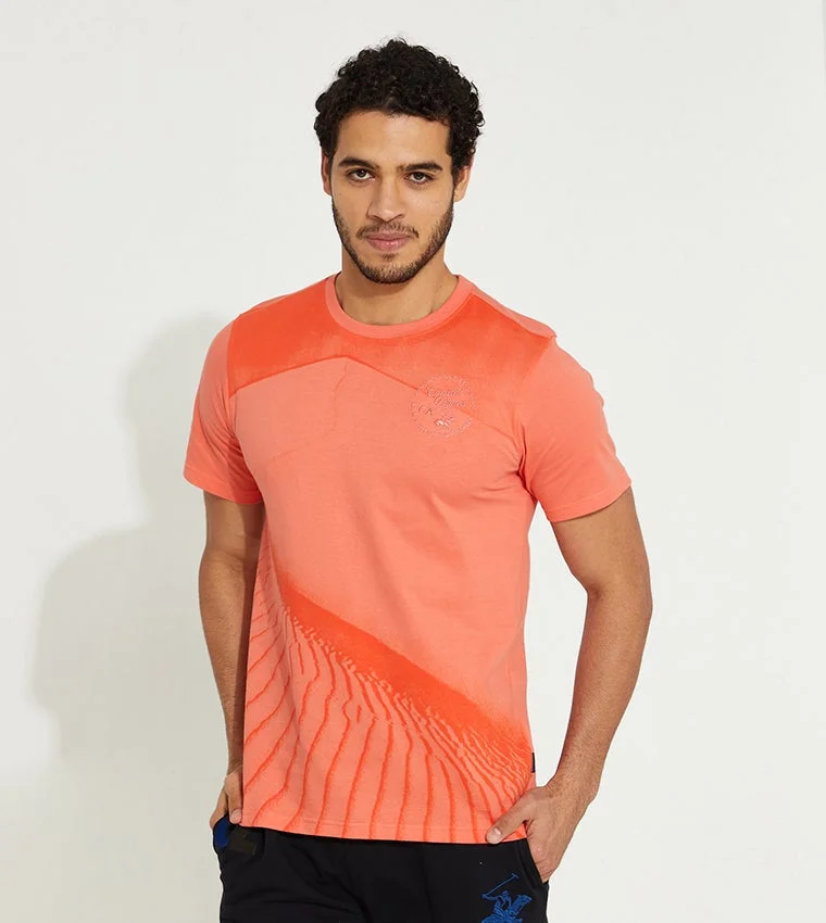 Beverly Hills Polo Club Printed Regular Fit T-Shirt