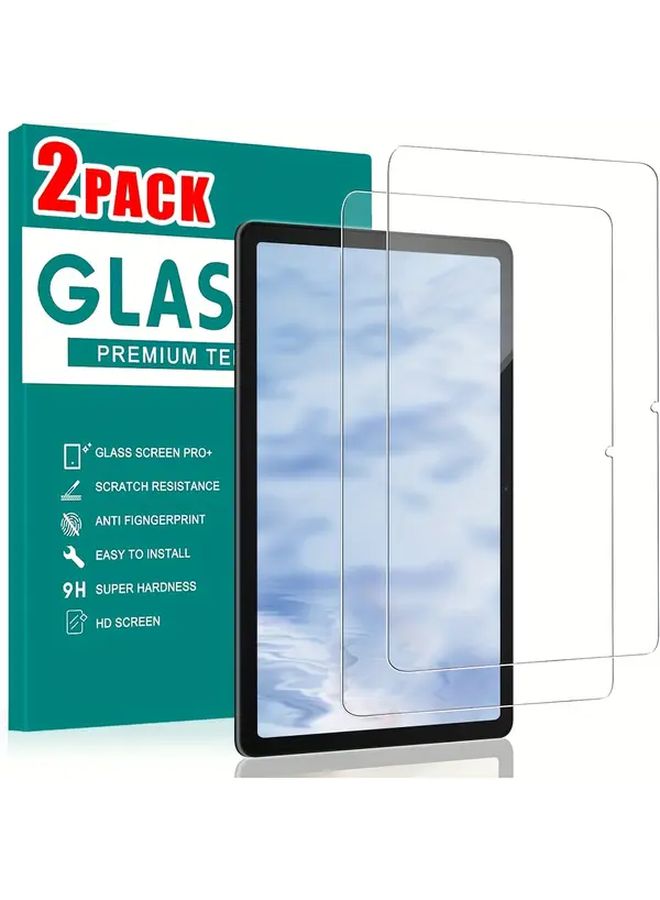 9H Tempered Glass Screen Protector Compatible With Samsung Tab S7 Plus 12.4 Inch 2 Pack - Image 1