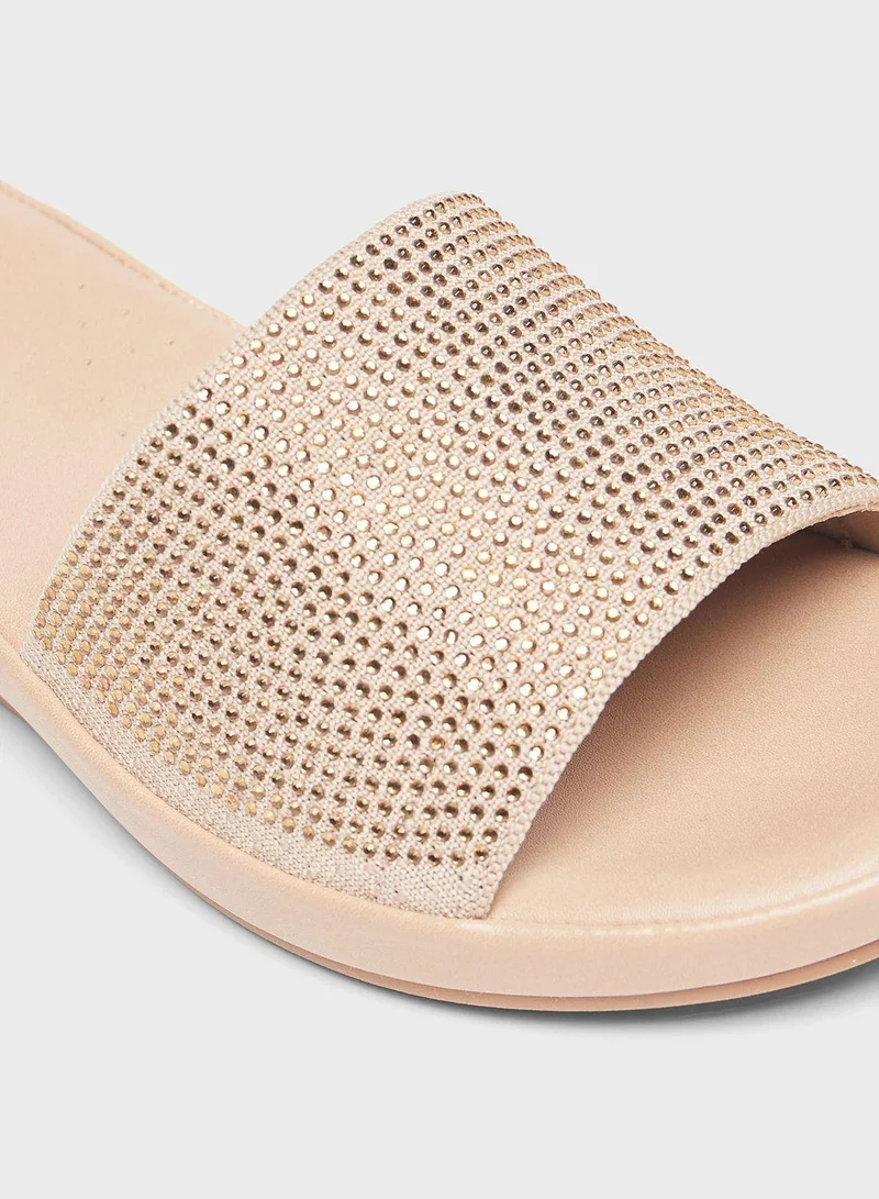Le Confort One Strap Wedge Sandals