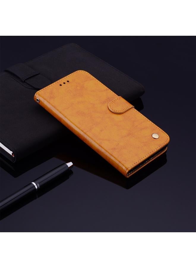 S-TOP Case For Samsung Galaxy A04 / A04s Oil Wax Texture Shockproof Flip Leather Phone Case - Image 2