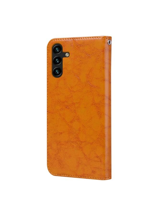S-TOP Case For Samsung Galaxy A04 / A04s Oil Wax Texture Shockproof Flip Leather Phone Case - Image 4