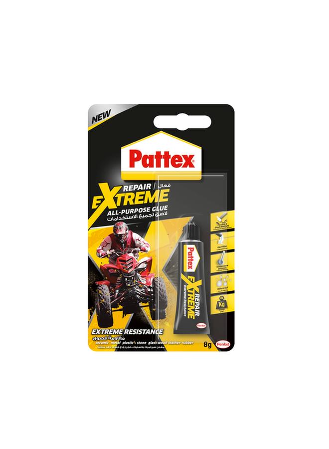 Pattex Repair Extreme Resistance All-Purpose Super Glue Clear 8g 2751635 - Image 1