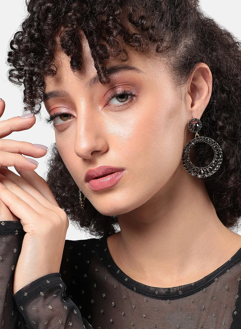 SOHI Ethereal Echo Artificial Drop Earring Jewellery