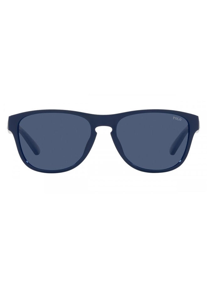 POLO RALPH LAUREN Full Rim Square Sunglasses 4180U,56,5620,80  - Image 1