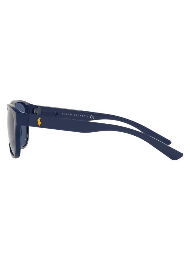 POLO RALPH LAUREN Full Rim Square Sunglasses 4180U,56,5620,80  - Image 3