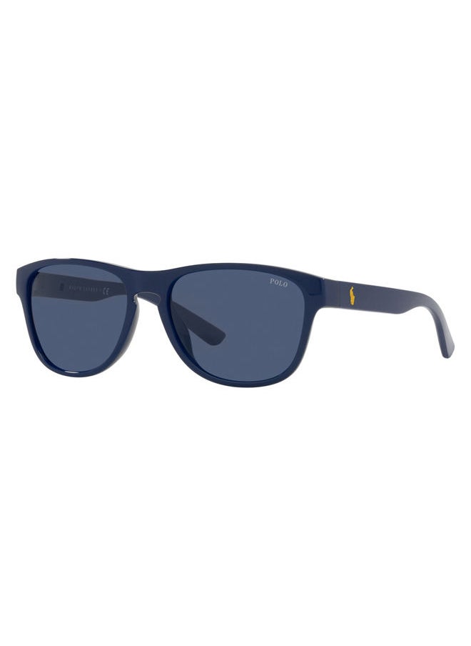 POLO RALPH LAUREN Full Rim Square Sunglasses 4180U,56,5620,80  - Image 2