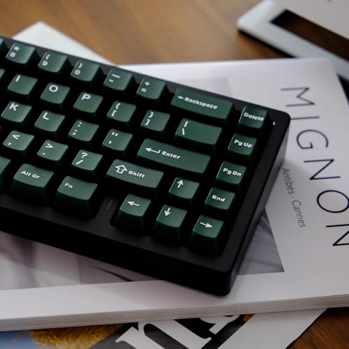 Sumgsn 114 Keys Custom Translucent Double Shot Keycaps Cherry Profile Emeral Green Keycaps Set Fit for Cherry Mx Switches Mechanical Keyboard - Image 2