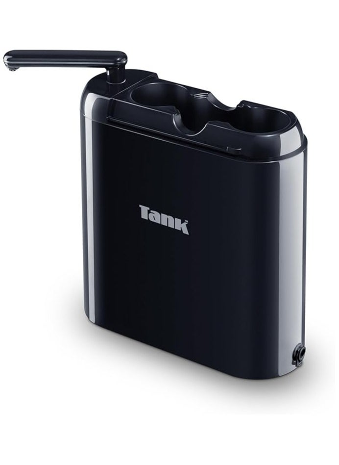 TANK Tank Pro Water Filter - 6 Compact Purification Functions Black Digital Timer  - Image 1