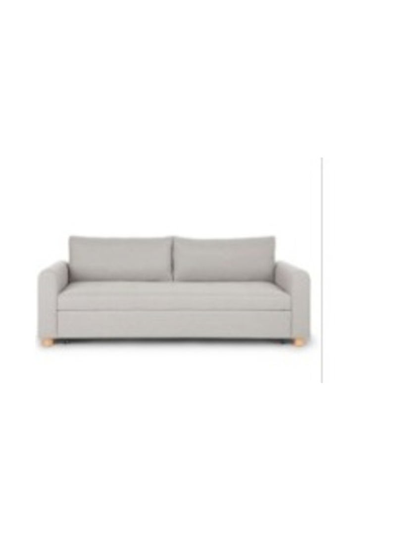 elhelow style Sofa Chair Black & Paige 200X70X80 Cm 