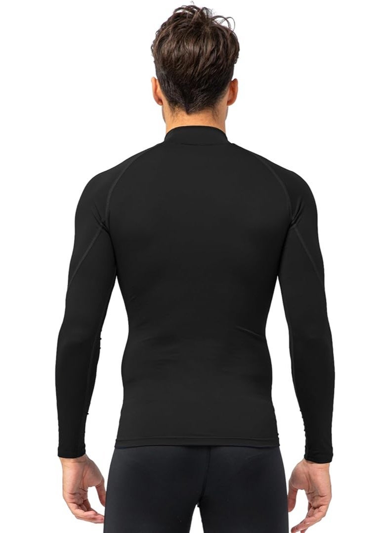 Men's Running Sports T-shirt Spring and Summer Breathable Tight Sportswear Long-sleeved Fitness Elastic Top - Image 5