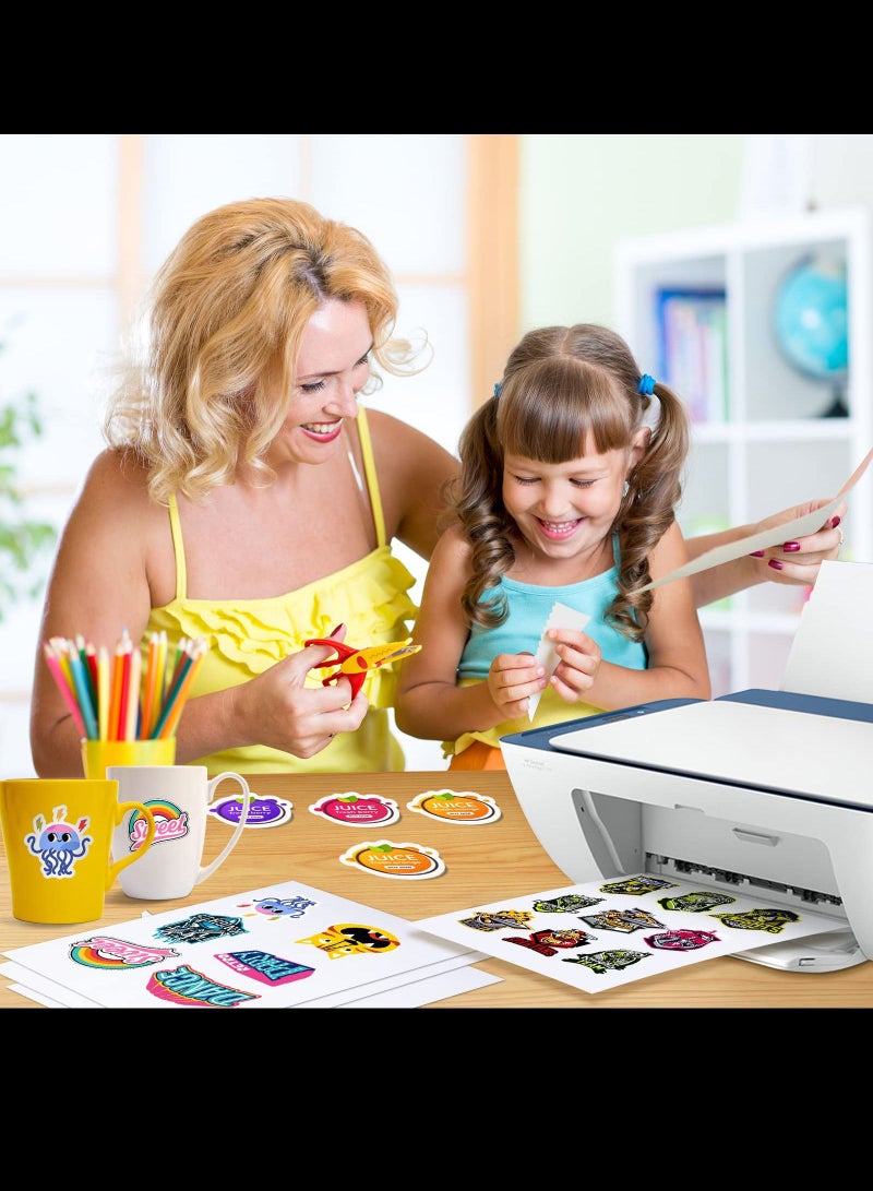 Generic 50 Sheets Of Self-Adhesive Printing Paper, Printing Stickers, A4 Glossy  - Image 5