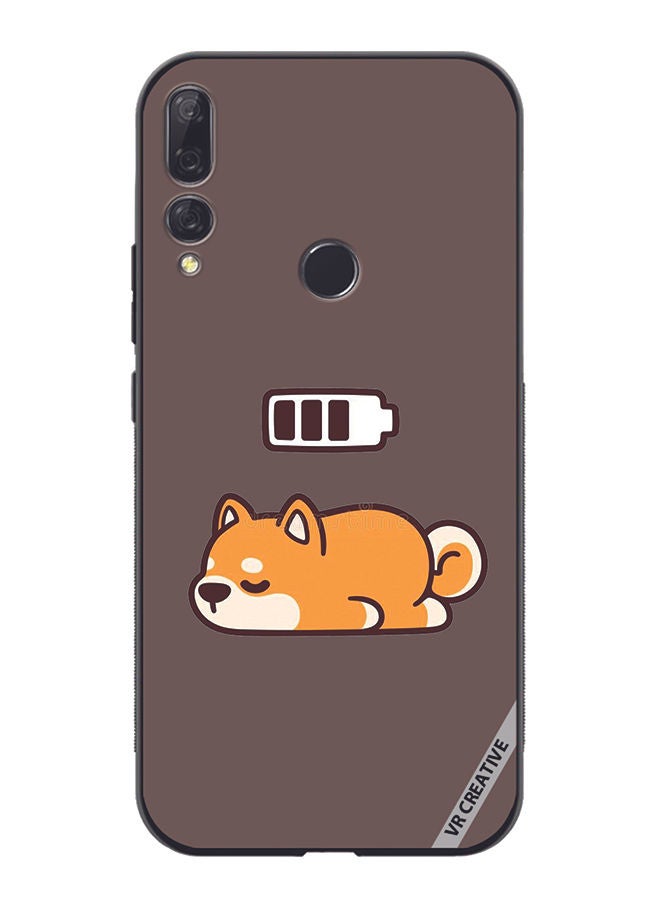 VR CREATIVE Protective Case Cover For Huawei Y9 Prime 2019 Sleeping Cat Design Multicolour - Image 1