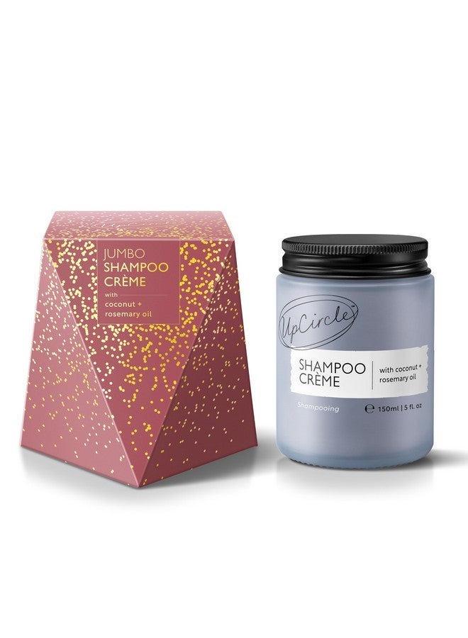 اب سيركل كريم شامبو جامبو من أبسيركل بزيت إكليل الجبل والتوت الوردي - 150 مل - تركيبة لطيفة لتهدئة الشعر وتنظيفه - زيت جوز الهند والجريب فروت - طبيعي، نباتي، خالٍ من القسوة - Image 1