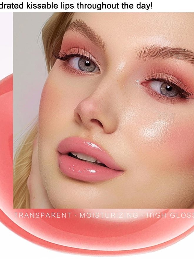 Petansy Tinted Lip Butter Balm 4 Pcs Moisturizing Natural Lip Balm Contains Shea Butter Hydrating Lip Balm Lip Care For Dry Lips - Image 3