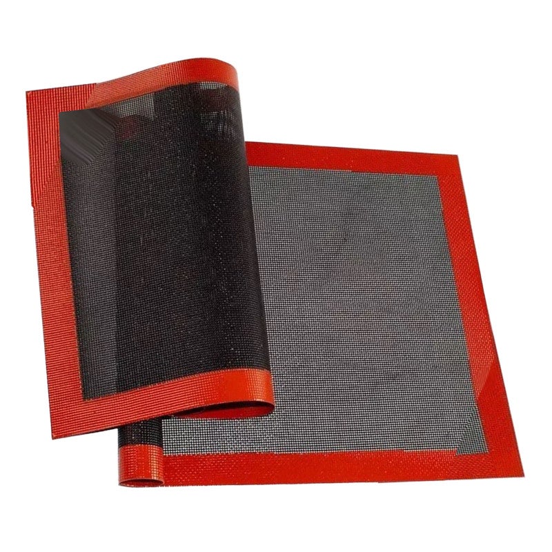 Perforated Silicone Baking Mat: 30x40cm Nonstick Heat Resistant Fiberglass Mat - Even Heat Distribution Reusable Mat for Home Kitchen Pastry Cookie Pizza Baking - Image 3