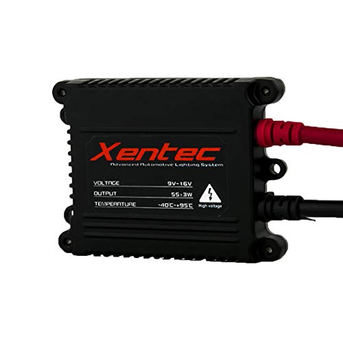 Xentec H1 6000K HID Xenon Bulb Bundle with 55W EP Alloy Slim Ballast (Ultra White) - Image 3
