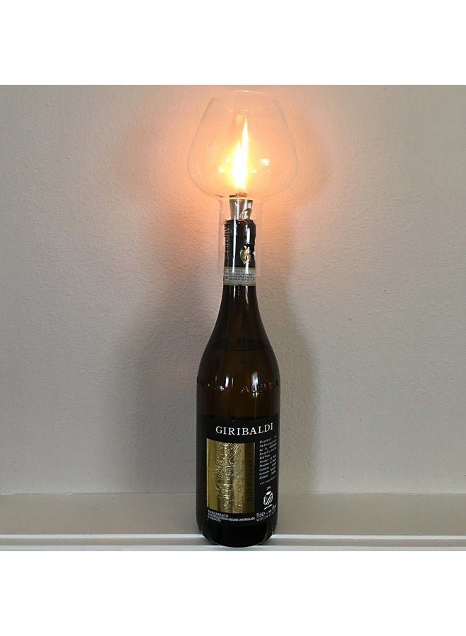 Firefly 30cm Wine Bottle Wick - 1cm Fibreglass Wick & Aluminium Wick Holder DIY Tiki Torches and Oil Lamps Made in the USA - Image 4