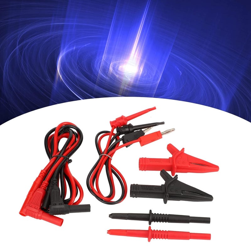 Brass PA Multimeter Test Leads Kit with Probes Wires for Stable Conductivity Accurate Electrical Testing - Image 5