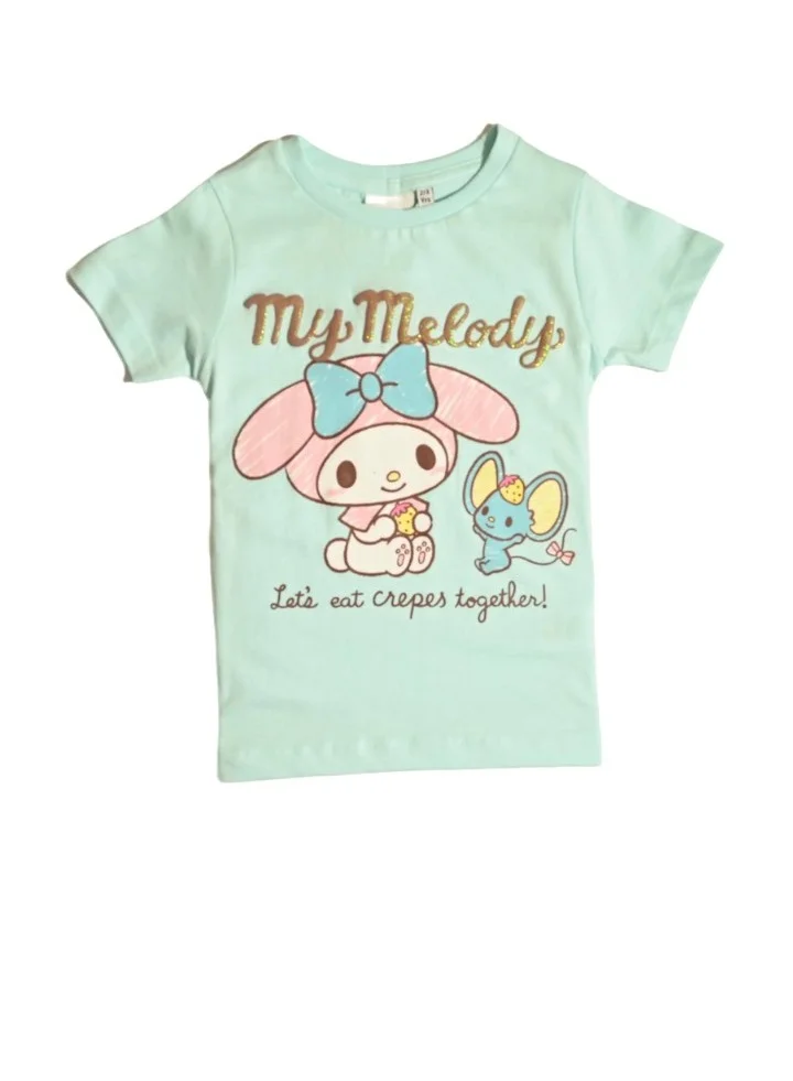 MY MELODY MY MELODY GIRLS T-SHIRT & SHORT SET‬