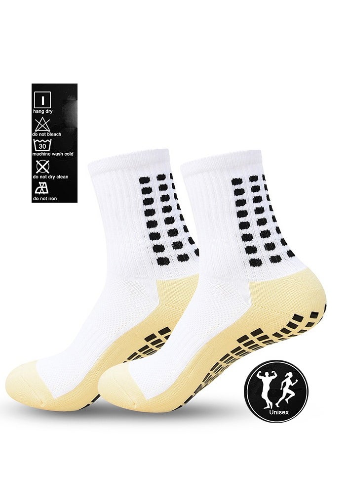 Generic 3 Pairs of Non-Slip Grip Pads for Men's Football and Basketball Socks  - Image 2