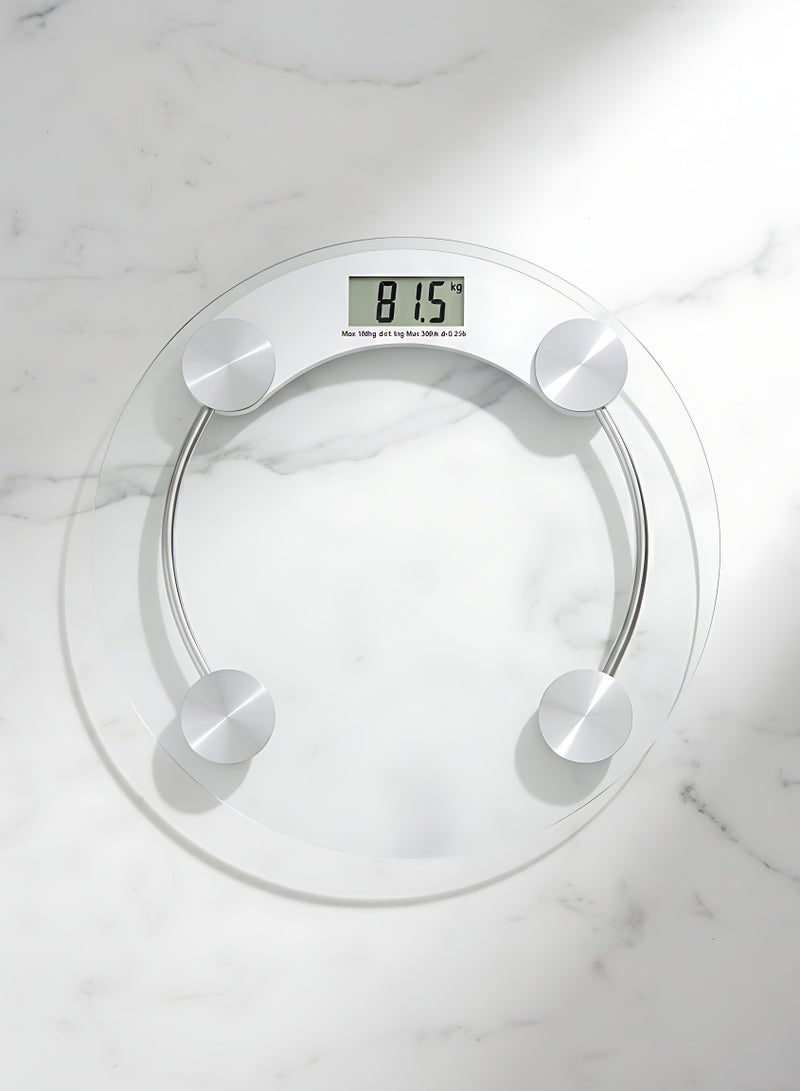 Focus 2011A1 Smart Digital Scale with Tempered Glass Platform, Backlit LCD Display, High Precision 180 kg/396 lbs, Dual Unit kg/lb, Step-On Technology, Auto-Off Function, Non-Slip Feet – Suitable for Home, Gym, Bathroom, Hotels - Image 3