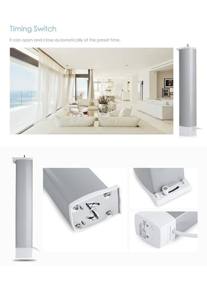 Aqara Smart Zigbee Electric Curtain Motor ZNCLDJ11LM Track Timing Automatic Rail Remote Control Voice Homekit - Image 4