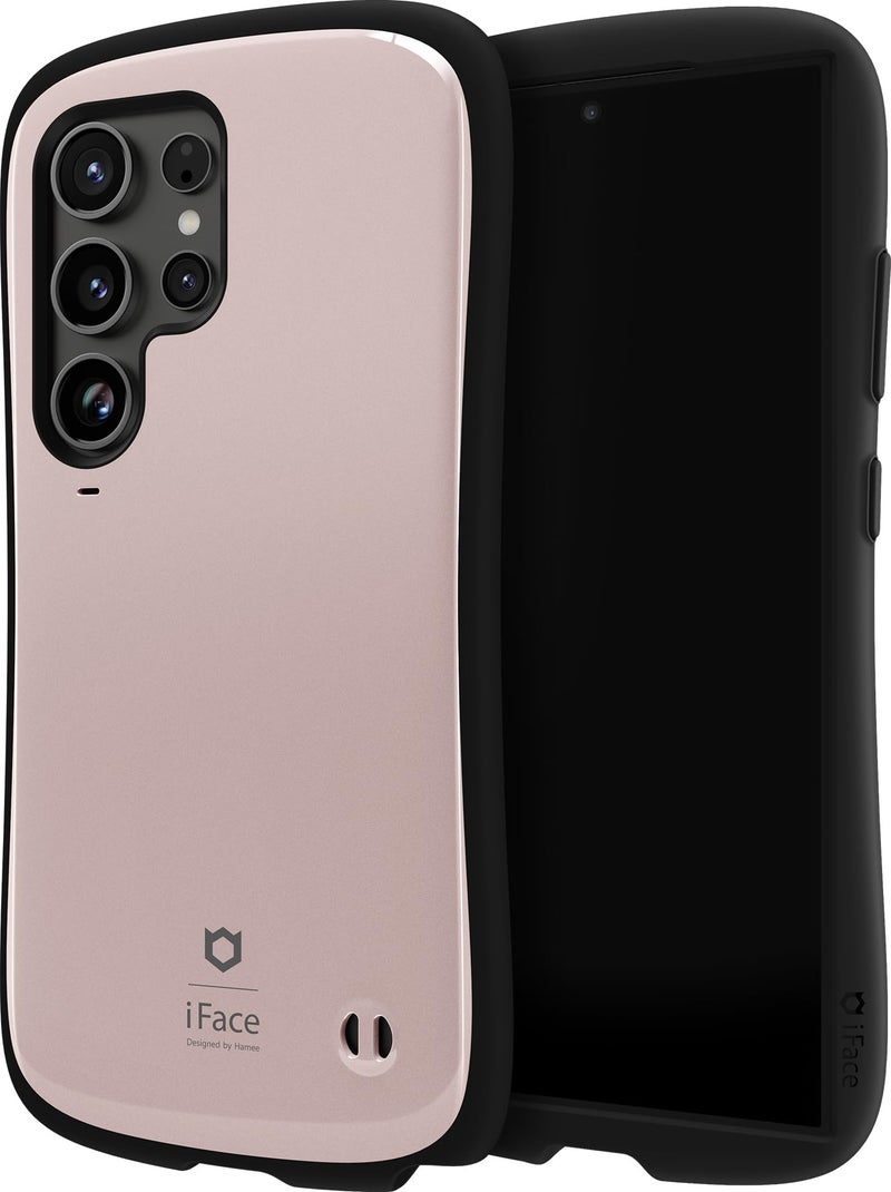 iFace First Class Case [ Compatible with Galaxy S24 Ultra ] â€“ Cute Shockproof Dual Layer [Hard Shell with Bumper] Heavy Duty Protective Cell Phone Cases [Drop Tested] - Rose Gold - Image 1