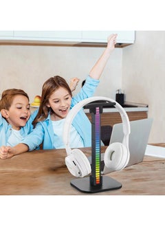 Sharpdo Luminous Game Headphone Stand Headphone Display Stand Detachable with USB Interface  - Image 3