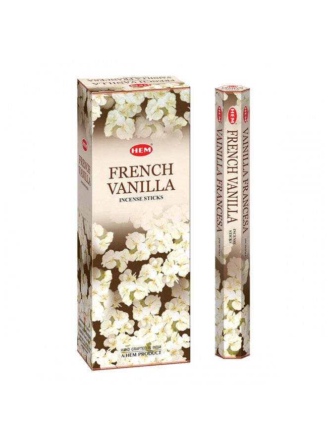 Hem French Vanilla Incense, 120 Sticks Box