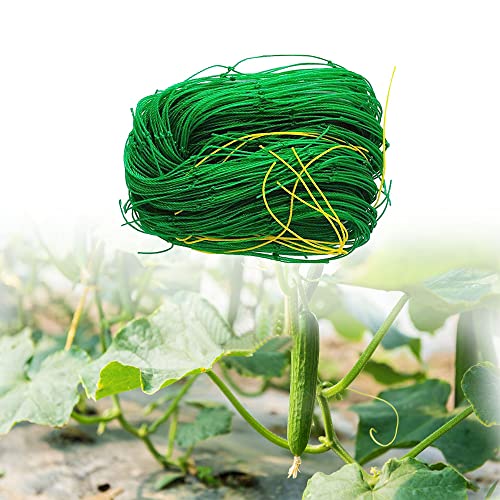 Yahpetes Garden Netting 1 Pcs Garden Climbing Net 6'X9' Plant Vine SupportClimb Net Heavy Duty Net Support for Climbing&Vining Plants (6'X9') - Image 1