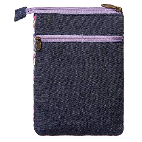 LassZone Small Crossbody Bag for Women Canvas Mobile Phone Purse Mini Shoulder Bags National Pattern Handbags Coin Pouch Wallet - Image 2