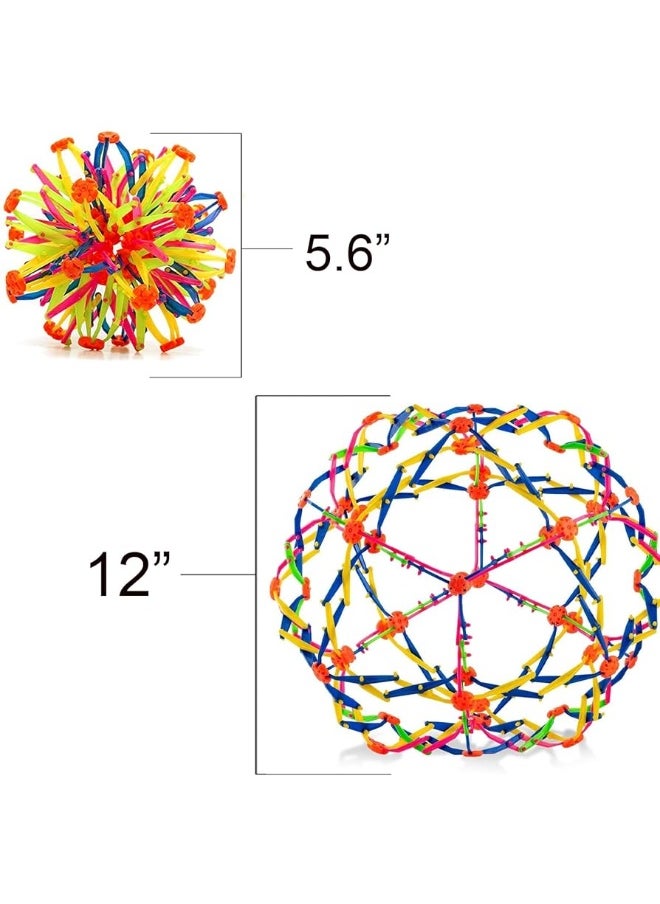 4E's Novelty 4E's Novelty Expandable Ball, Plastic Sensory Sphere for Kids and Adults  - Image 1