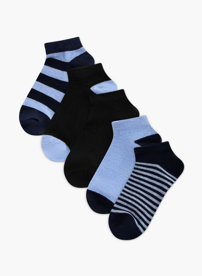 ال بي ال من شو اكسبرس جوارب بطول الكاحل متنوعة - مجموعة من  قطع - Image 1