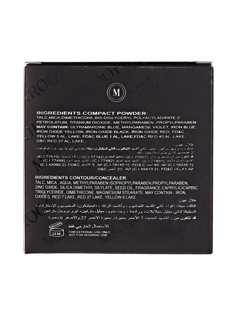MAROOF ماروف لامور بودرة مكياج مضغوطة احترافية 12 جرام - Image 5