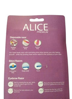 ALICE PREMIUM DISPOSABLE RAZOR + BIKINI RAZORS + EYEBROW RAZOR - pzsku/Z9C1B9E14722391AF2C7EZ/45/_/1734376162/91bf41e7-854c-4efa-96b2-a012b100bfa7