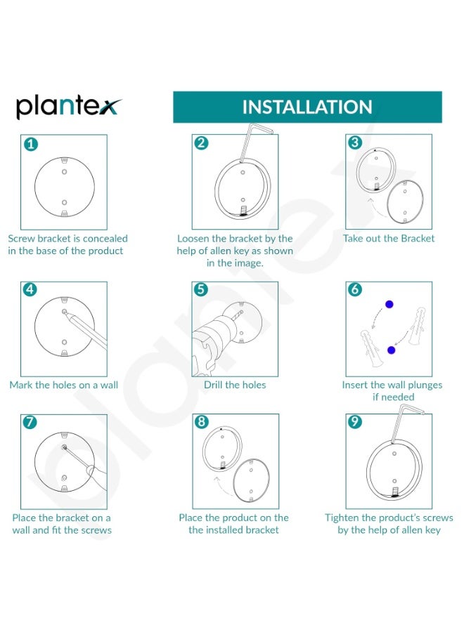 Plantex 304 Grade Stainless Steel Hooks for Hanging Clothes and Towel in Bathroom/Living Room - Niko (Black) - Image 3