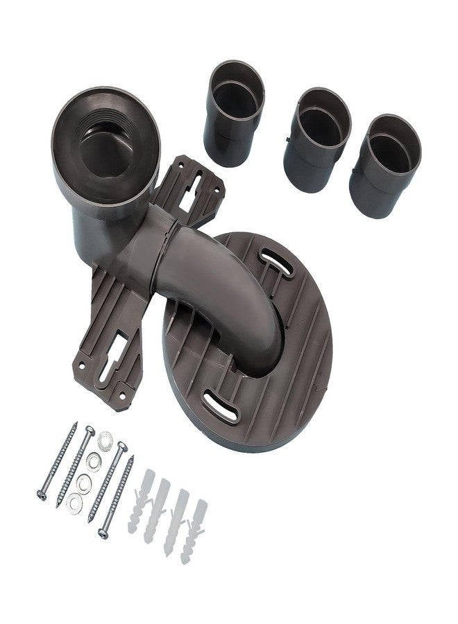 Lychee Light Toilet Offset Flange with Gasket, Screws, and Three 2.91-Inch Extension Pipes, Compatible with TOTO TSU01W.14、TSU01W.14R Bathroom Hardware. - Image 1