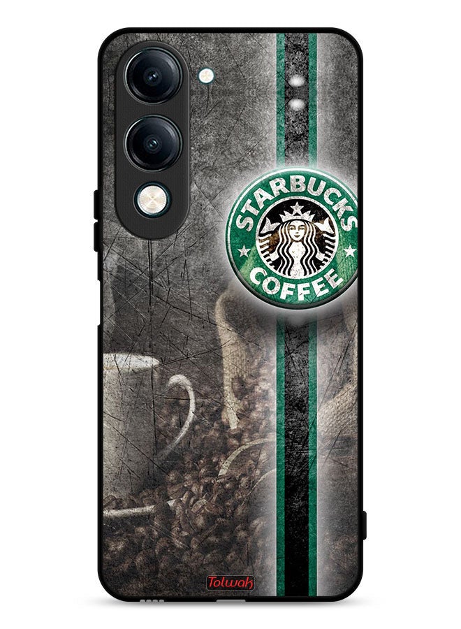 Tolwak vivo Y29s Protective Case Cover Coffee Art - Image 1
