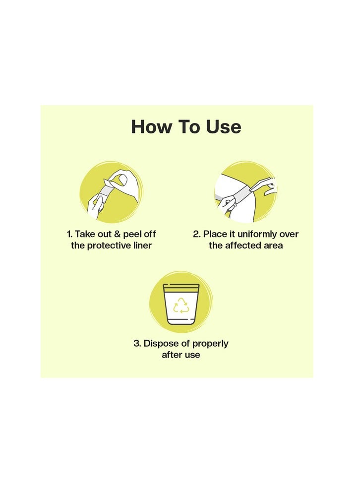 PEE SAFE Feminine Herbal Pain Relief Patches 5 Pcs - Image 4