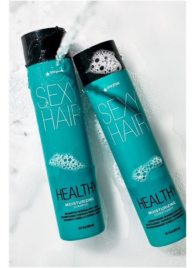 Sexy Hair - Healthy Moisturizing Conditioner, 10.1 Oz | Moisture, Slip, Detangling, and Shine | SLS and SLES Sulfate Free | All Hair Types - Image 1