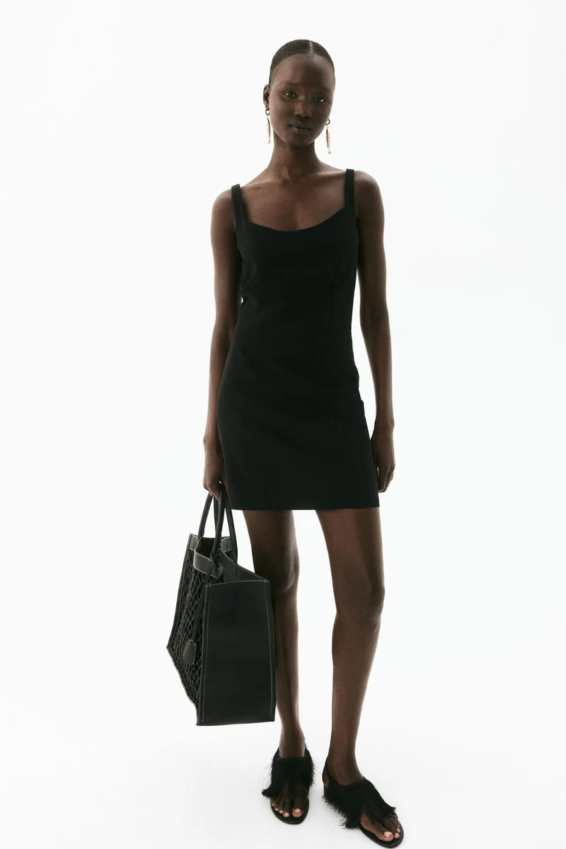 H&M Fitted mini dress