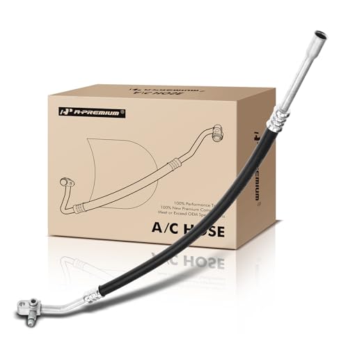 A-Premium A/C Discharge Line Hose Assembly Compatible with Jeep Grand Cherokee 1993-1997 L6 4.0L OHV, Compressor to Condenser - Image 1