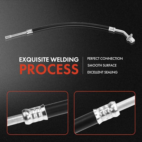 A-Premium A/C Discharge Line Hose Assembly Compatible with Jeep Grand Cherokee 1993-1997 L6 4.0L OHV, Compressor to Condenser - Image 5