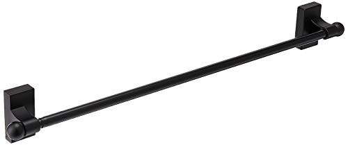 Rod Desyne Mag-12 Magnetic Curtain Rod, 17-30", Black - Image 1