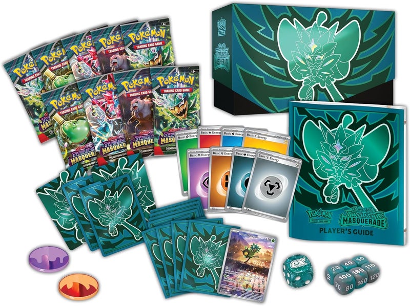 Pokemon Pokémon TCG: Scarlet and Violet Twilight Masquerade Elite Trainer Box - Image 5