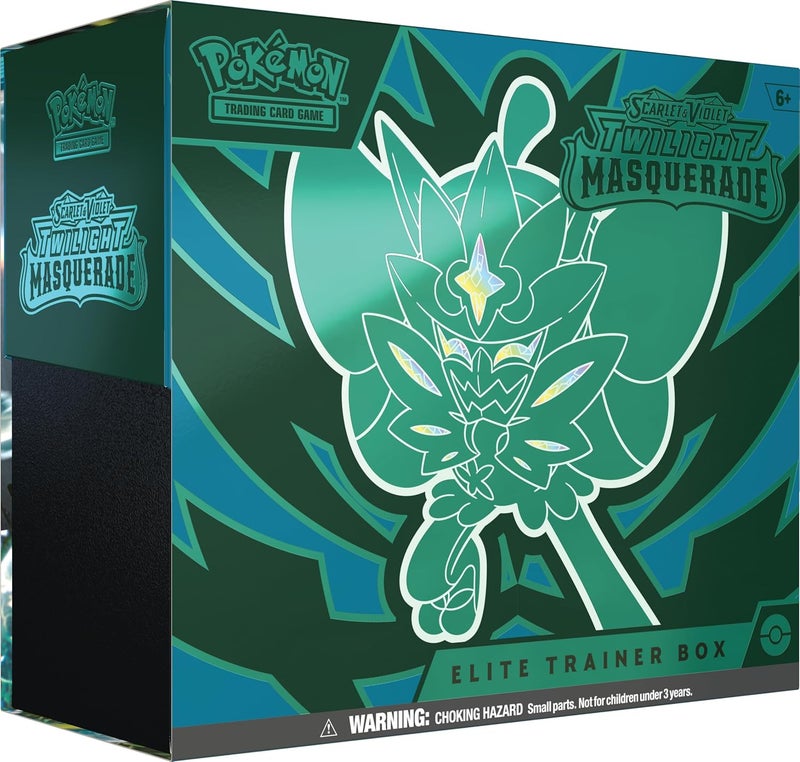 Pokemon Pokémon TCG: Scarlet and Violet Twilight Masquerade Elite Trainer Box - Image 1