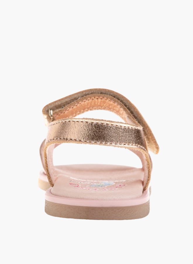 Pablosky Girls Strap Sandals With Hook And Loop Closure - Image 3